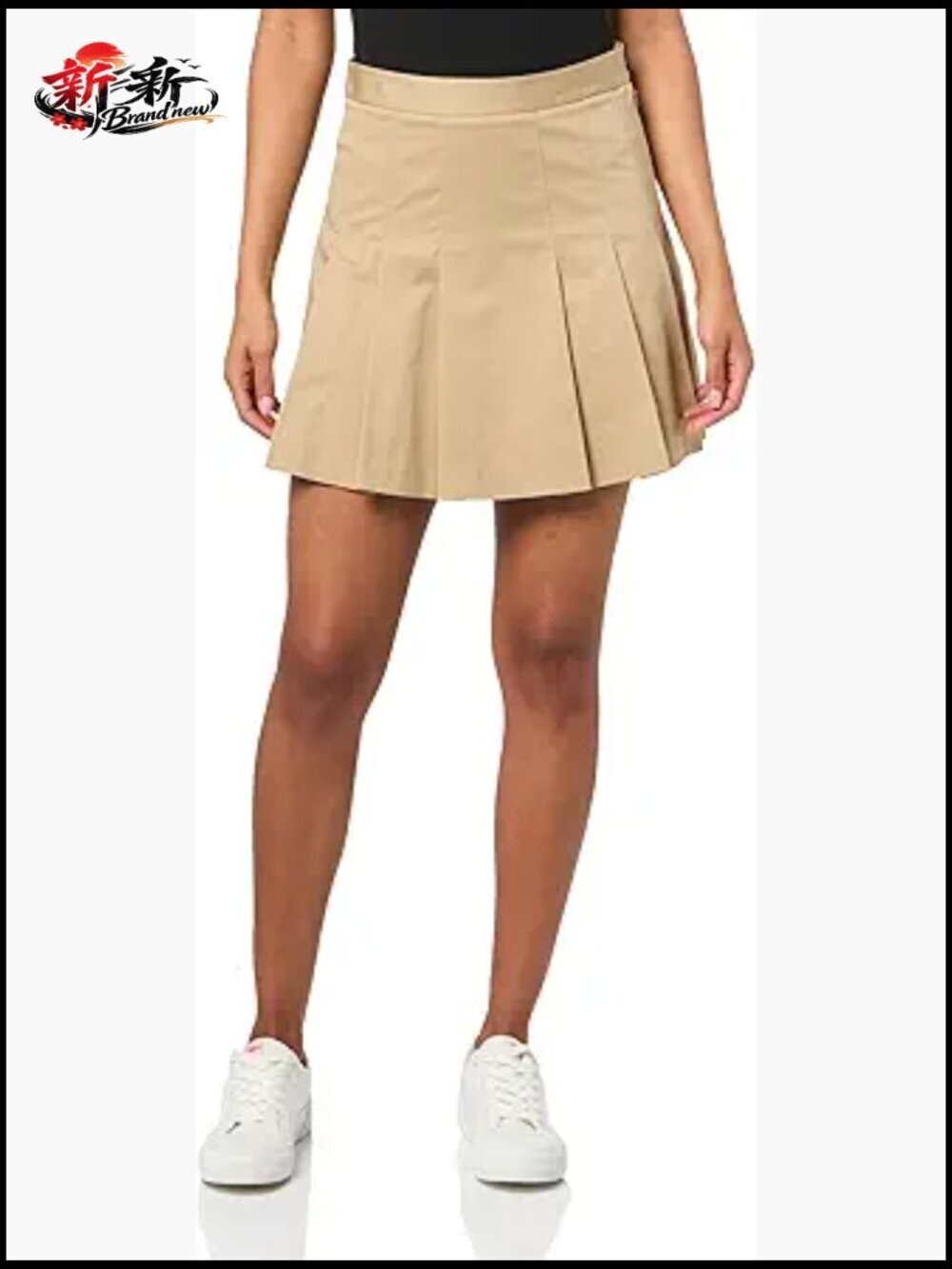 Lacoste Short Pleated Skirt W/Cotton Gabardine